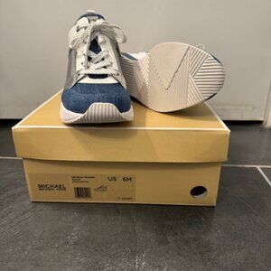 Michael Kors Tennis Shoes size 6 (with box) NEVER worn!
